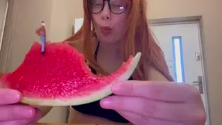 Petite Redhead Stepsister Teases Tiny Stepbrother