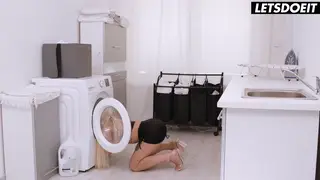 Busty European MILF Cheats with Delivery Guy in Multiple Positions