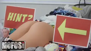 Curvy Blonde Takes It Up the Ass in POV
