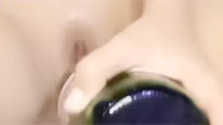 Petite Asian Solo Cums Hard on Outdoor Webcam Show