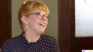 Redhead Lesbians Devour Each Other in Library Threesome