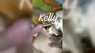 Curvy Woman Glistens with Oil on Voluptuous Curves