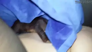 Ebony Stud Creampies Wife While Husband Observes