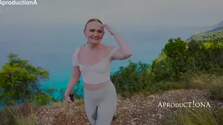Amateur Hiker Wets Herself and Drinks Piss on Trail