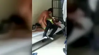 Muscular Latino Cop Takes a Mature European in Uniform