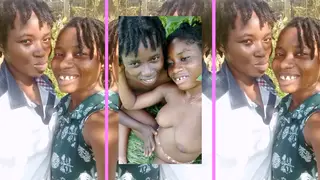 Ebony Teen Lesbians Lick Pussy Outdoors in Risky Public Fun