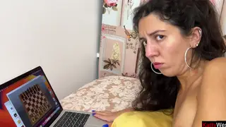 Petite Gamer Girl Takes Anal Creampie in POV
