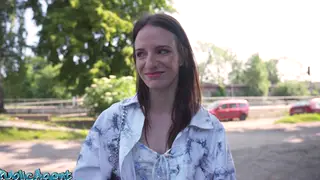 European Beauty Delivers POV Blowjob Before Outdoor Doggystyle