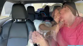 Chubby Bear Worships Feet Before Rough Ride