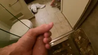 Blonde Wife Takes Double Creampie in Steamy Shower Session