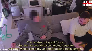 Hairy European Handyman Gets First Blowjob From a Guy