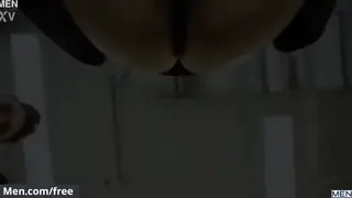Hairy Teacher Leads Classroom Orgy with Muscular Students
