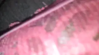 Crossdresser Hooks Up in Cinema Wearing Lace