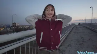 POV Pickup: Brunette Student Dances Then Gets Fucked Outdoors