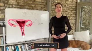 Teacher Demonstrates Intimate Anatomy in Close-Up Lesson