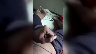 Indian Twink Strokes to Cumshot on Hotel Webcam