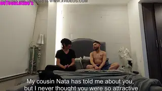Step Cousin Seduces Twink Boyfriend in Cuckold Encounter