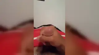 Fresh-Faced Teen Works His Thick Shaft in a Quick Solo Session
