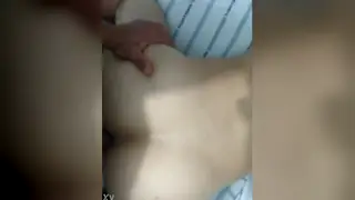 Bareback Motel Hookup Ends with Cumshot on Big Ass