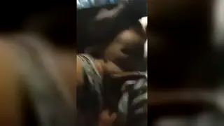 Japanese Bear Strokes His Cock in a Vehicle