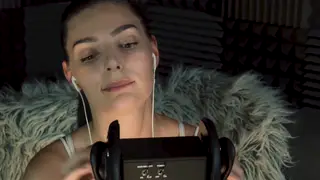 Lesbian ASMR Session Features Ear Tapping Sounds