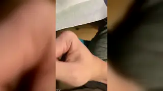 Solo Guy Strokes Himself in a Selfie Clip