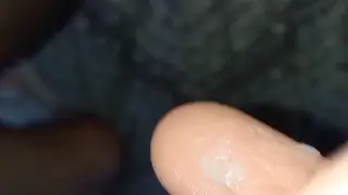 Chubby Latina Teases Her Wet Pussy in Homemade Clip
