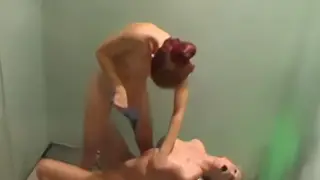 Lesbian Pair Explore Each Other in Shower