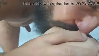 Latina Wife Shares Intimate Bedroom Moment with Partner