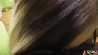 Blonde MILF Takes a BBC Facial in Cuckold Session