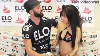 Colombian Amateur Gets Spanked During Casting Interview