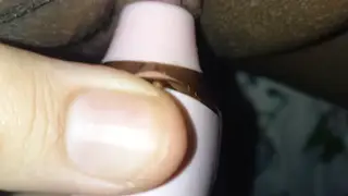 Woman Teases Clit With Suction Toy Until Orgasm