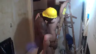 Blonde Beauty Takes Interracial Anal Deep