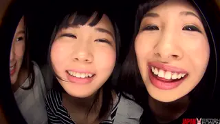 Three Asian Lesbians Share Tongue Fetish POV Play