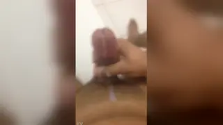 Latino Guy Strokes Himself to a Heavy Release
