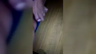 MILF Handles Two Cocks in a Kitchen Double Penetration