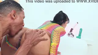 Latina Takes Her First Anal Ride With a Big Black Cock