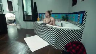 Stepmom Turns Motel Peep Show Into Anal Creampie