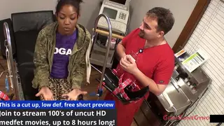 Petite Student Endures Invasive Medical Exam