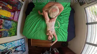European MILF Takes Husband Deep in a Butterfly Meadow