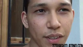 Latino Twink Picked Up Outdoors for Bareback Sex