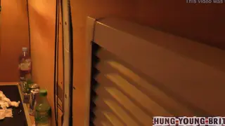 Twinks Suck and Fuck Bareback in a Parked Van Outdoors
