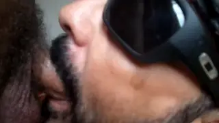 Hairy Bear Gives Blowjob and Swallows Every Drop