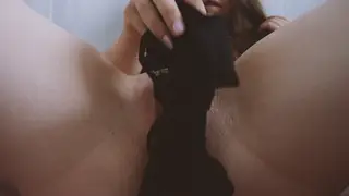 Busty Brunette Teases in Lingerie Before a Solo Climax