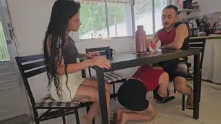Voluptuous Latina Shared in Wild Cuckold Orgy