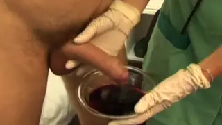 Shy Twink Endures Clinical Exam in Uniform