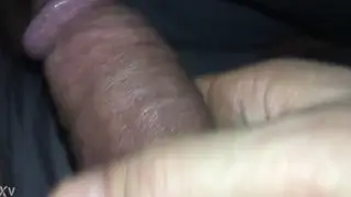 Solo Guy Shows Off His Big Cock in Quick Self-Filmed Clip