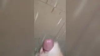 Guy Strokes His Big Dick to a Messy Finish