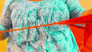 Curvy Indian BBW Swallows Deep After Intense Blowjob