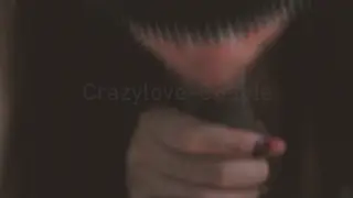 Asian Girlfriend Strokes Boyfriend to Climax in Bedroom